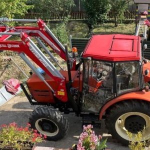 foto 92HP Zetor 9540 LADER gabel pflug kegr traktor kfz