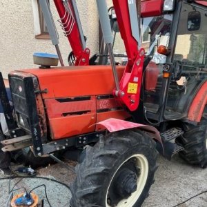 foto 92HP Zetor 9540 LADER gabel pflug kegr traktor kfz